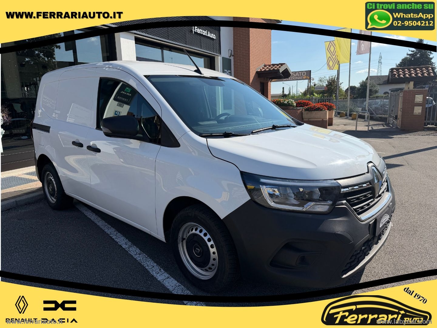 Kangoo 1.5 Blue dCi 95CV PL-TN Van SOLO 14.000 KM!!! - immagine 3