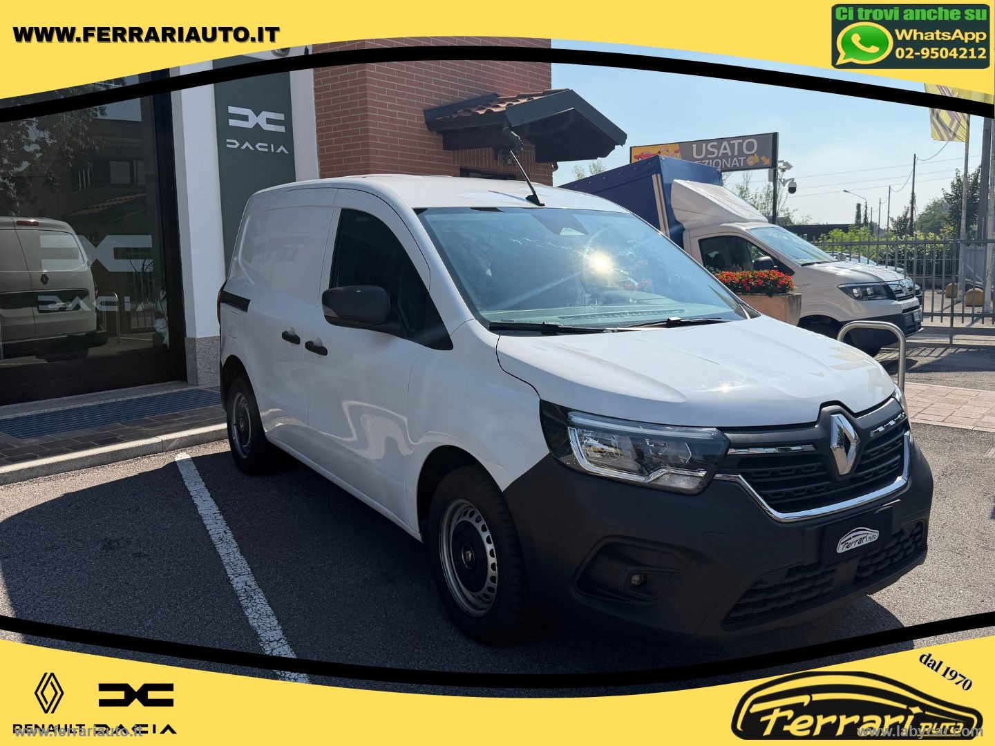 Kangoo 1.5 Blue dCi 95CV PC-TN Van SOLO 54.000 KM!! - immagine 3