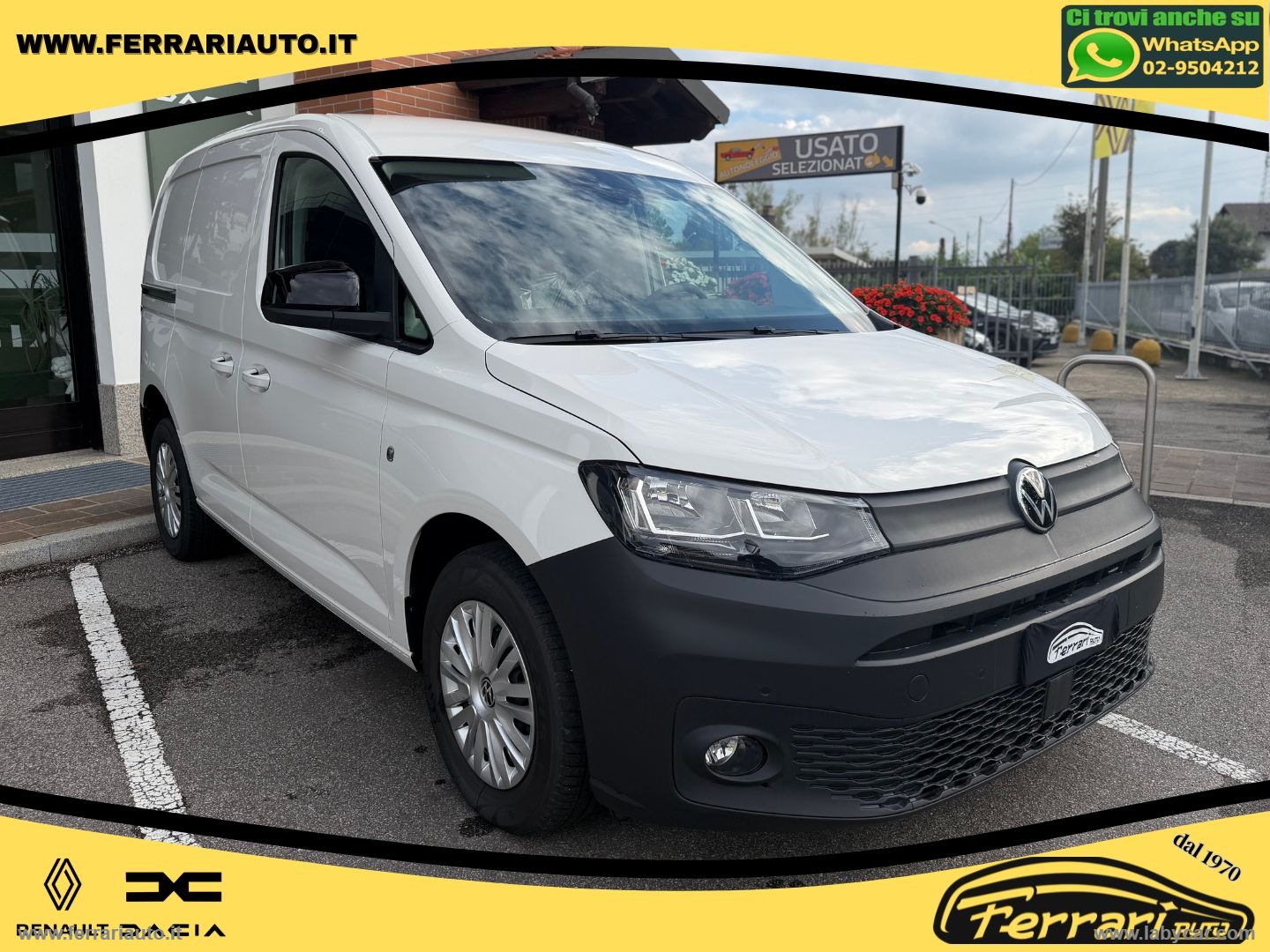 Caddy 2.0 TDI 75 CV Furgone Business KM ZERO - immagine 3