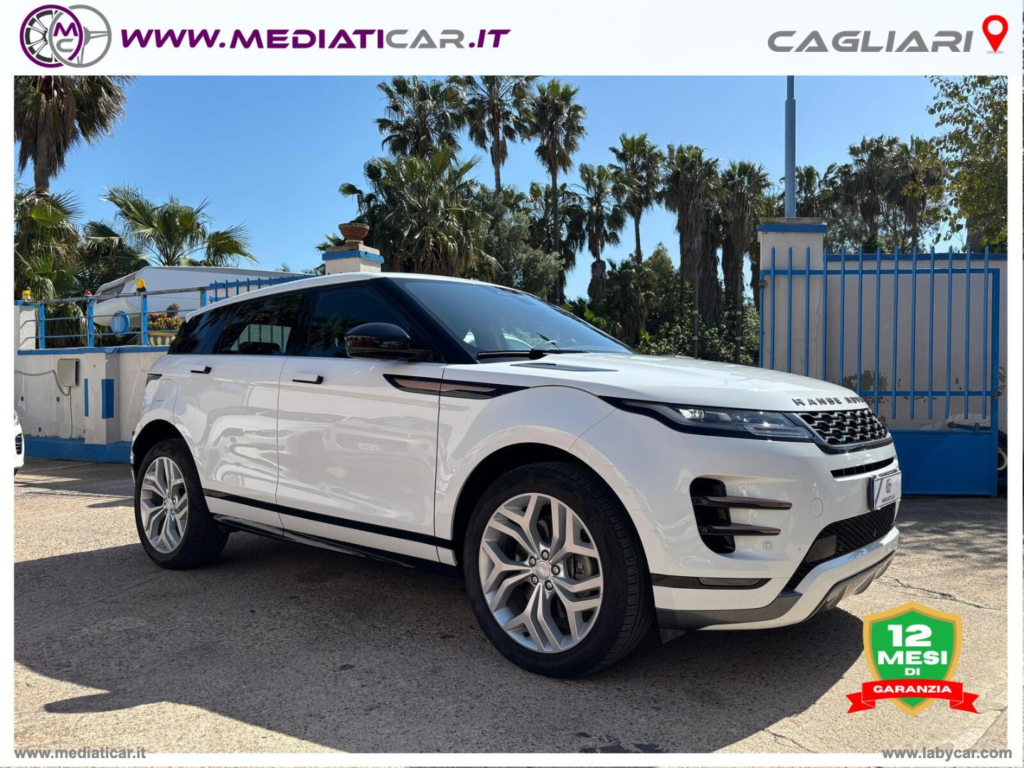 RR Evoque 2.0D I4 163 CV AWD Auto R-D.SE - immagine 3