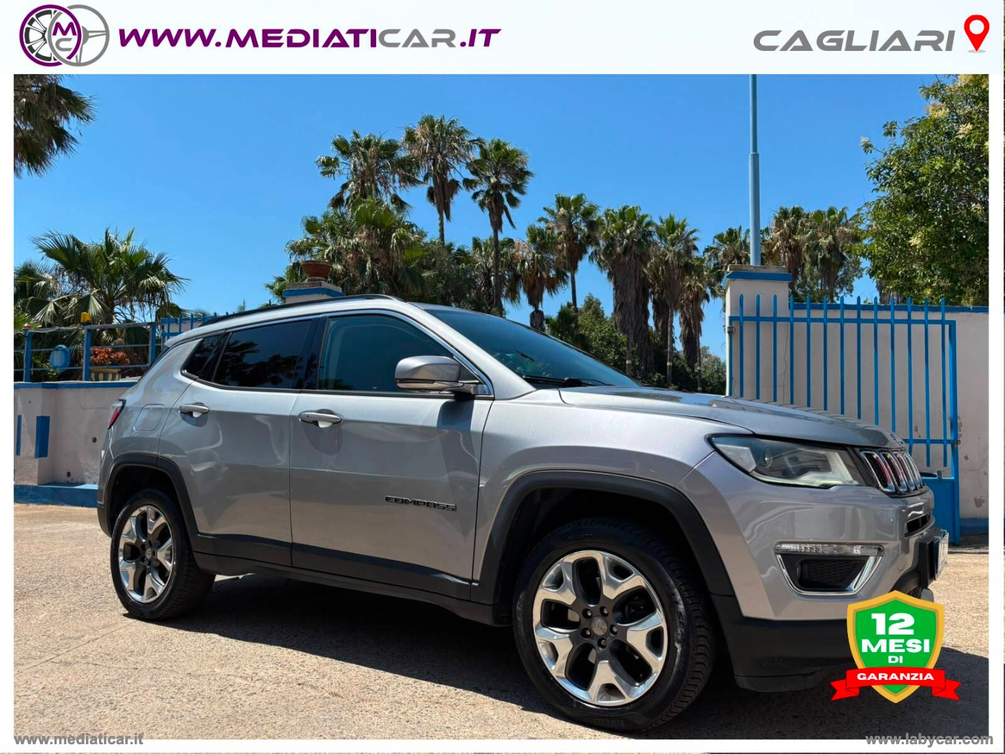 Compass 2.0 Mjt II aut. 4WD Limited - immagine 3