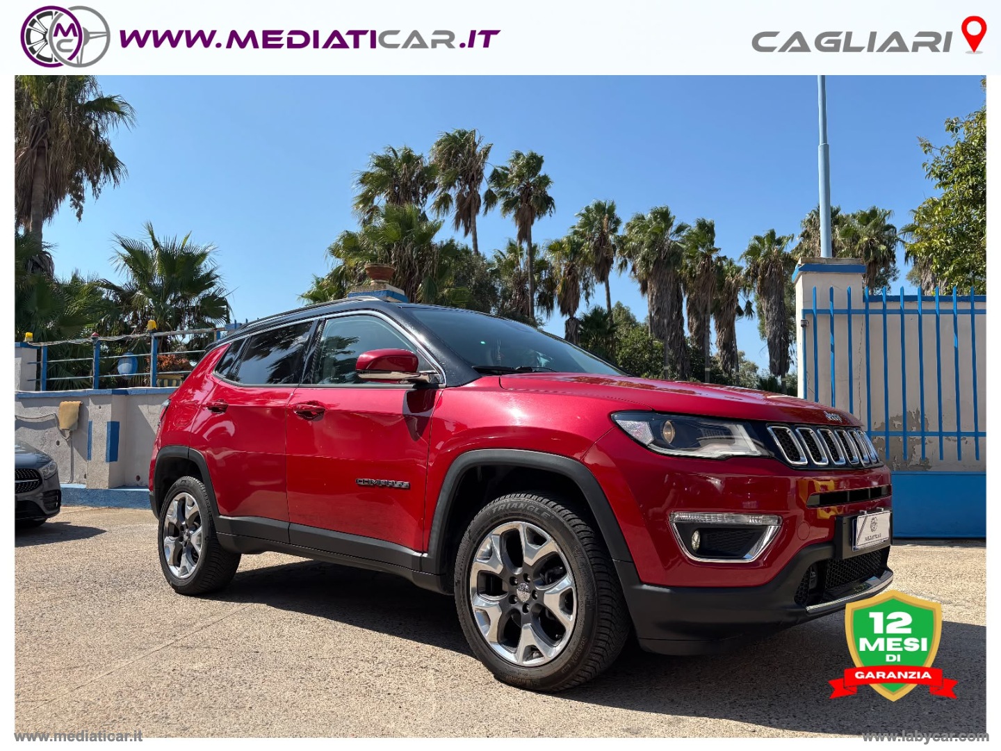 Compass 2.0 Mjt II 4WD Limited - immagine 3
