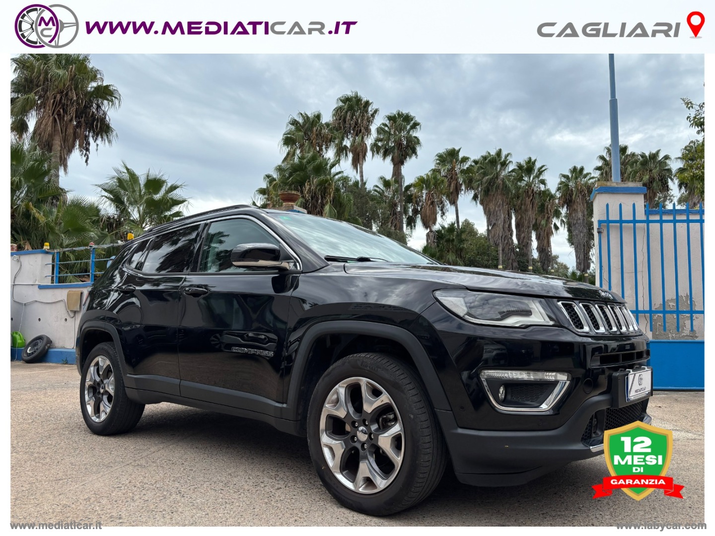 Compass 2.0 Mjt II aut. 4WD Limited - immagine 3
