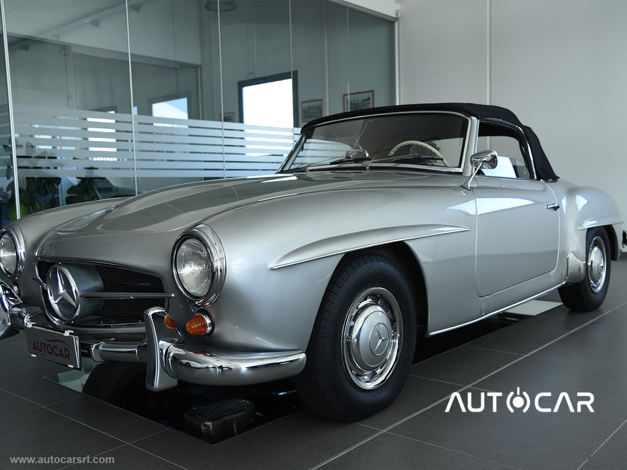190 SL ASI MATCHING NUMBERS e MATCHING COLORS TARGA ORO - immagine 3