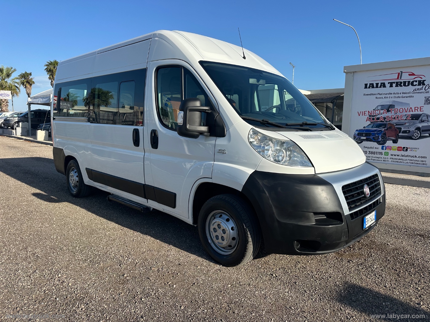 Ducato 9 POSTI RAMPA DISABILI ELET.2.3 MJT 120CV TETTO ALTO - immagine 3