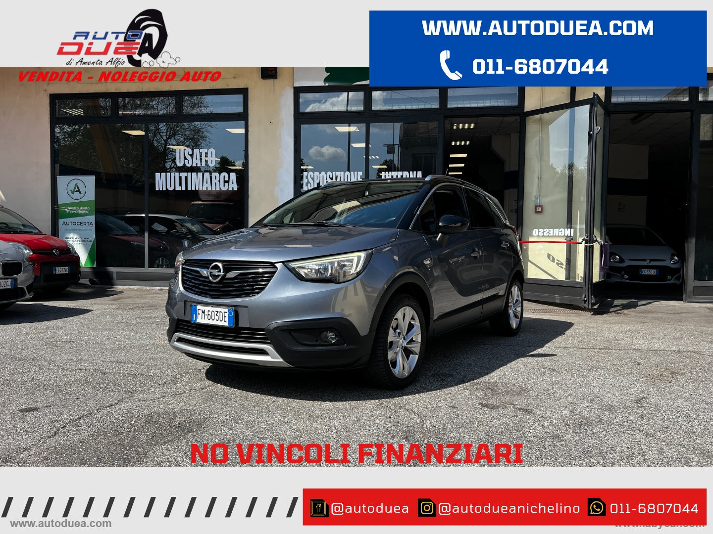 Crossland X 1.2 T 12V 110 CV S&S Innov. NO VINCOLI FINANZIARI - immagine 3