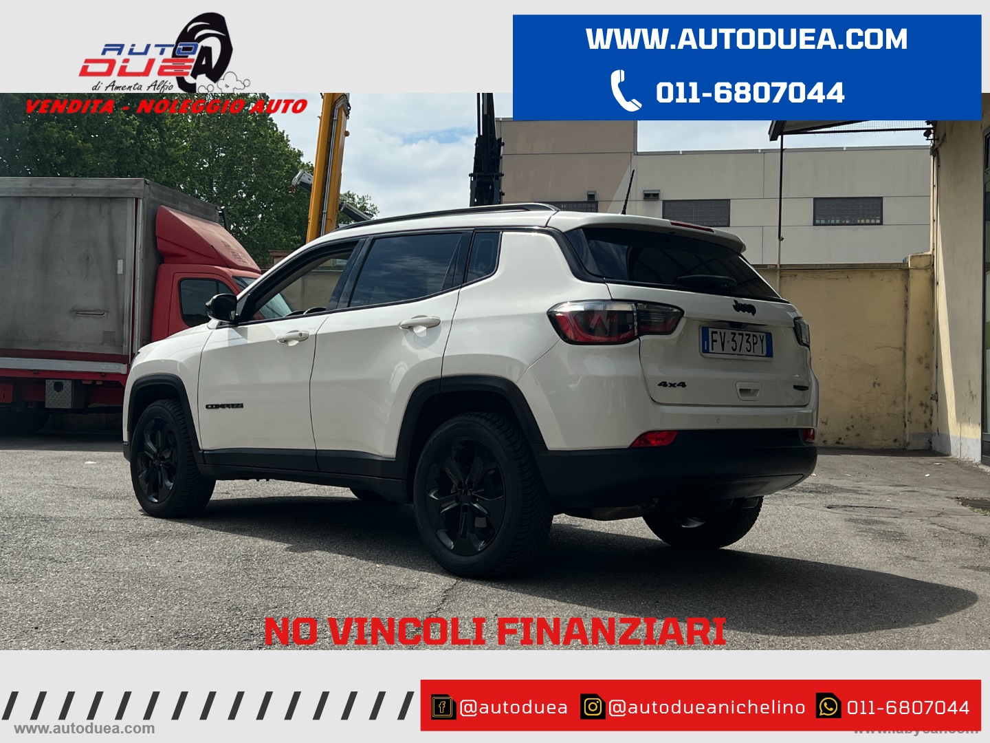 Compass 2.0 Mjt II aut. 4WD Night Eagle NO VINCOLI FINANZIARI - immagine 3