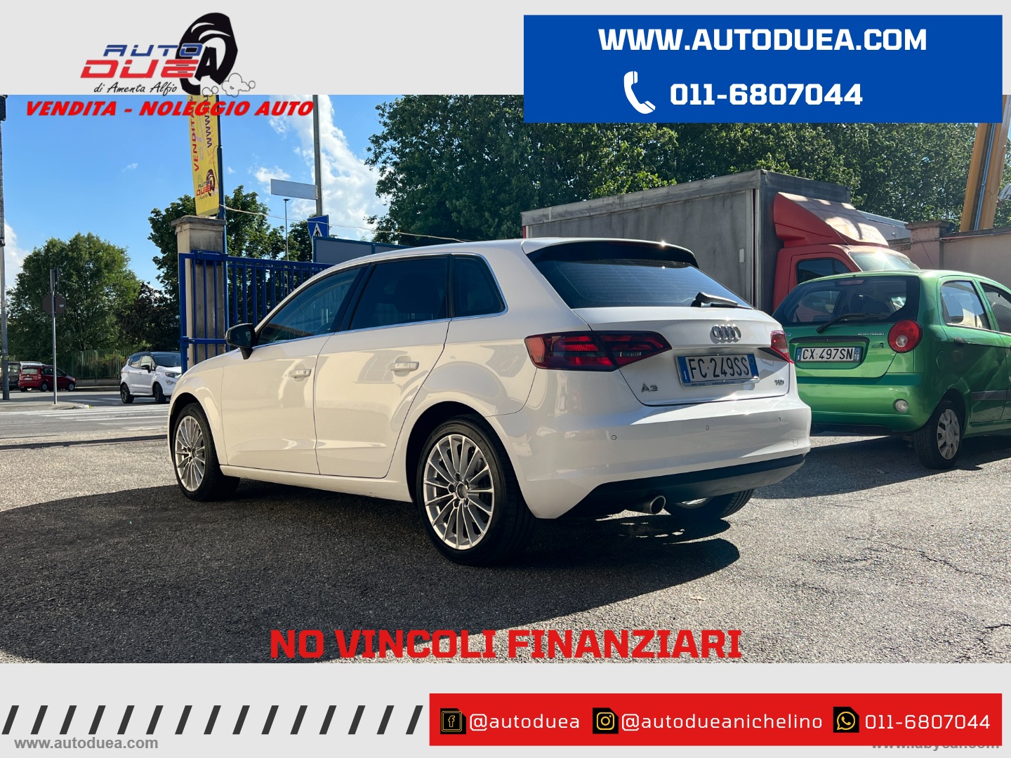 A3 SPB 1.6 TDI S-TRONIC Ambiente EURO6 - immagine 3
