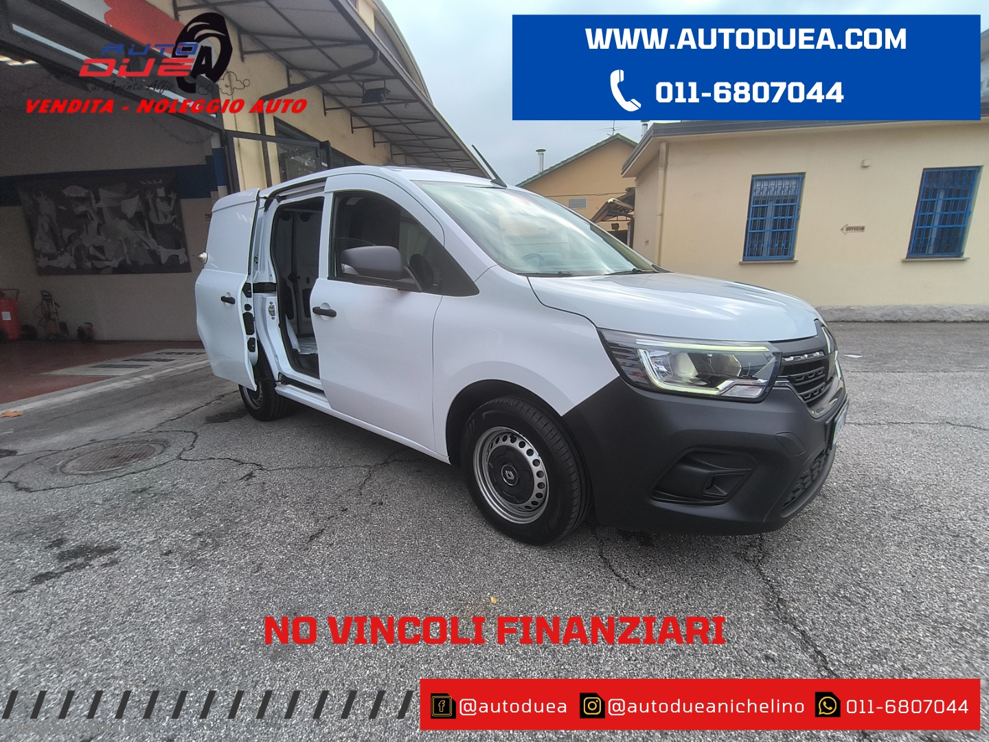 Kangoo 1.5 Blue dCi 95CV Van - NAV + CARPLAY NO VINCOLI FINANZIARI - immagine 3