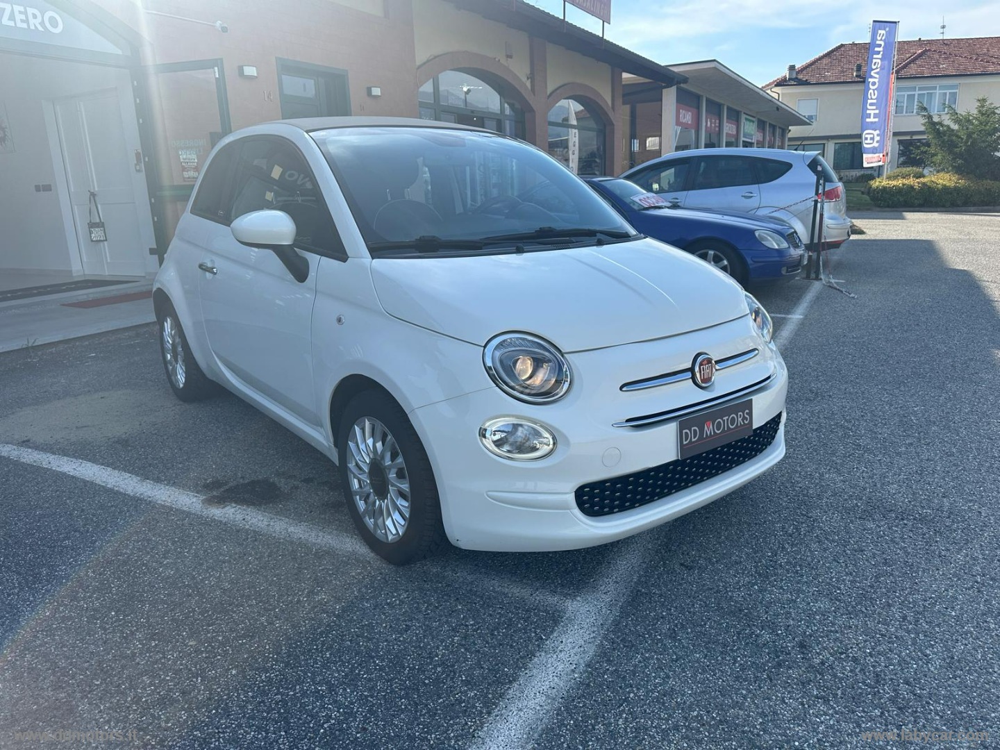 500 C 1.0 Hybrid Lounge NEOPATENTATI CABRIO - immagine 3