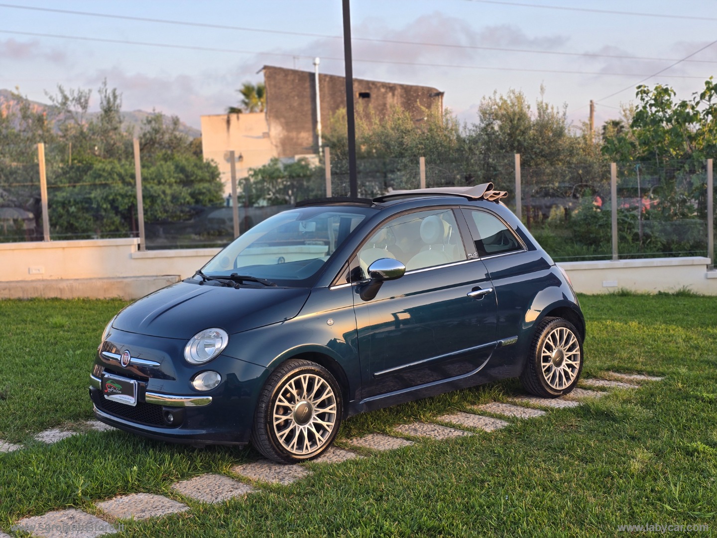 500 C 1.3 MJT 95 CV Lounge CABRIO - immagine 3