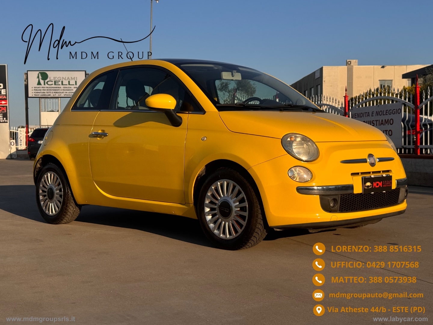 500 1.2 Lounge OK NEOPATENTATO - immagine 3