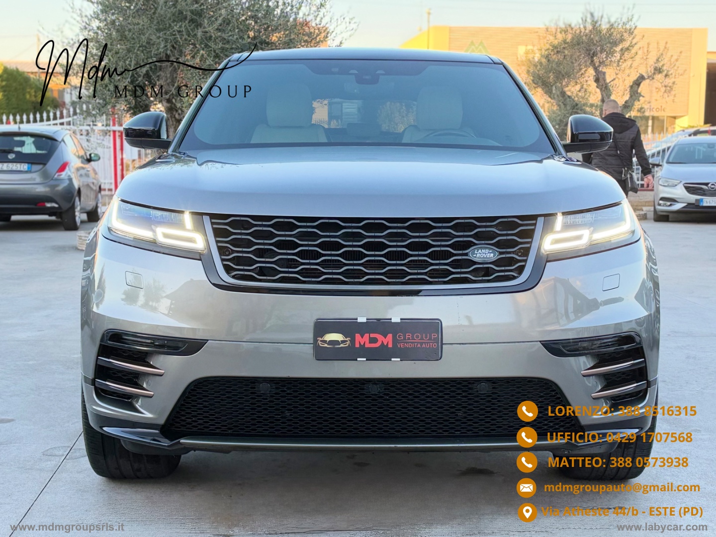 RR Velar 2.0D 240 R-Dynamic HSE MOTORE SOSTITUITO - immagine 3