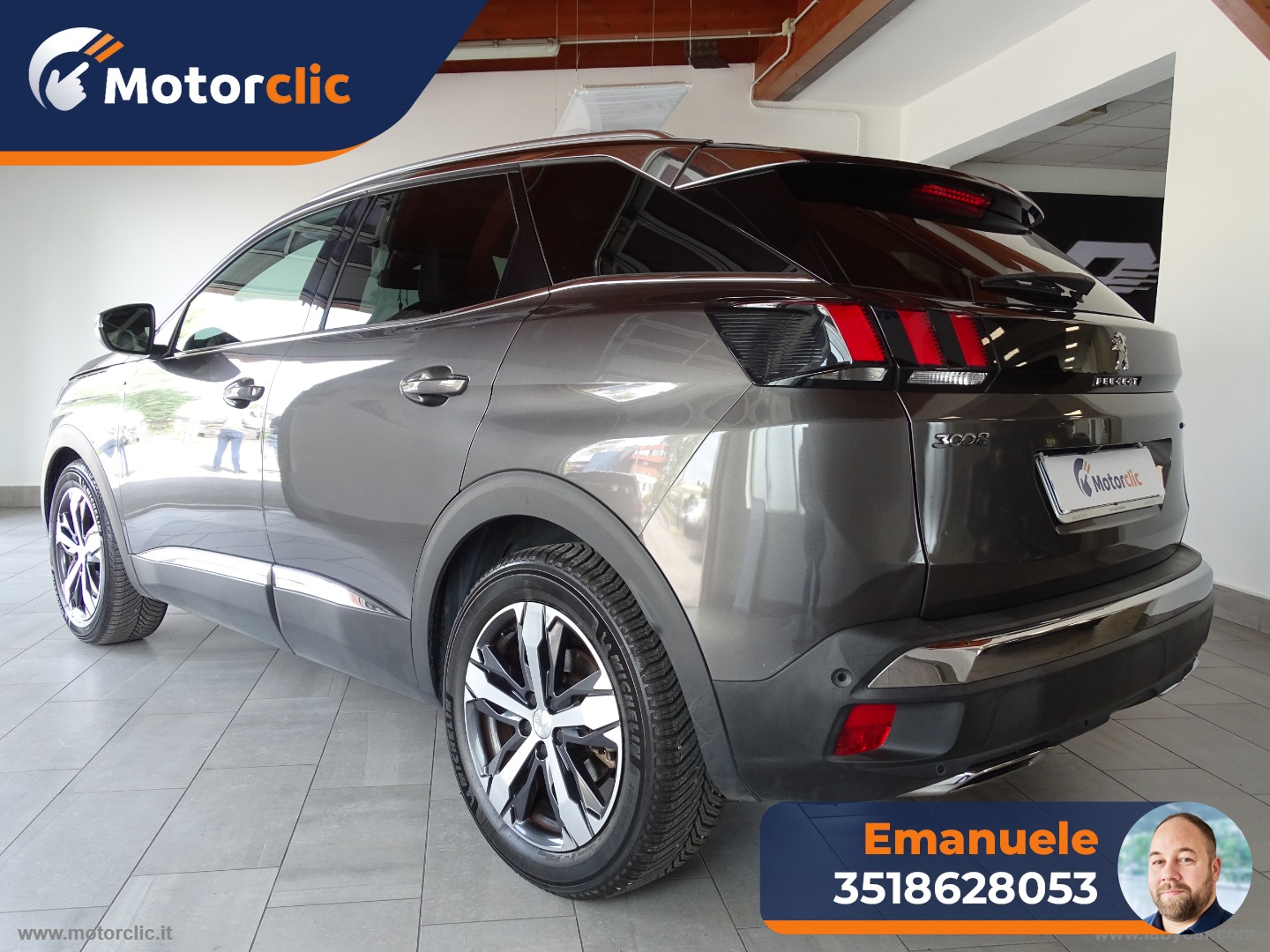 3008 BlueHDi 130 S&S EAT8 GT Line - immagine 3