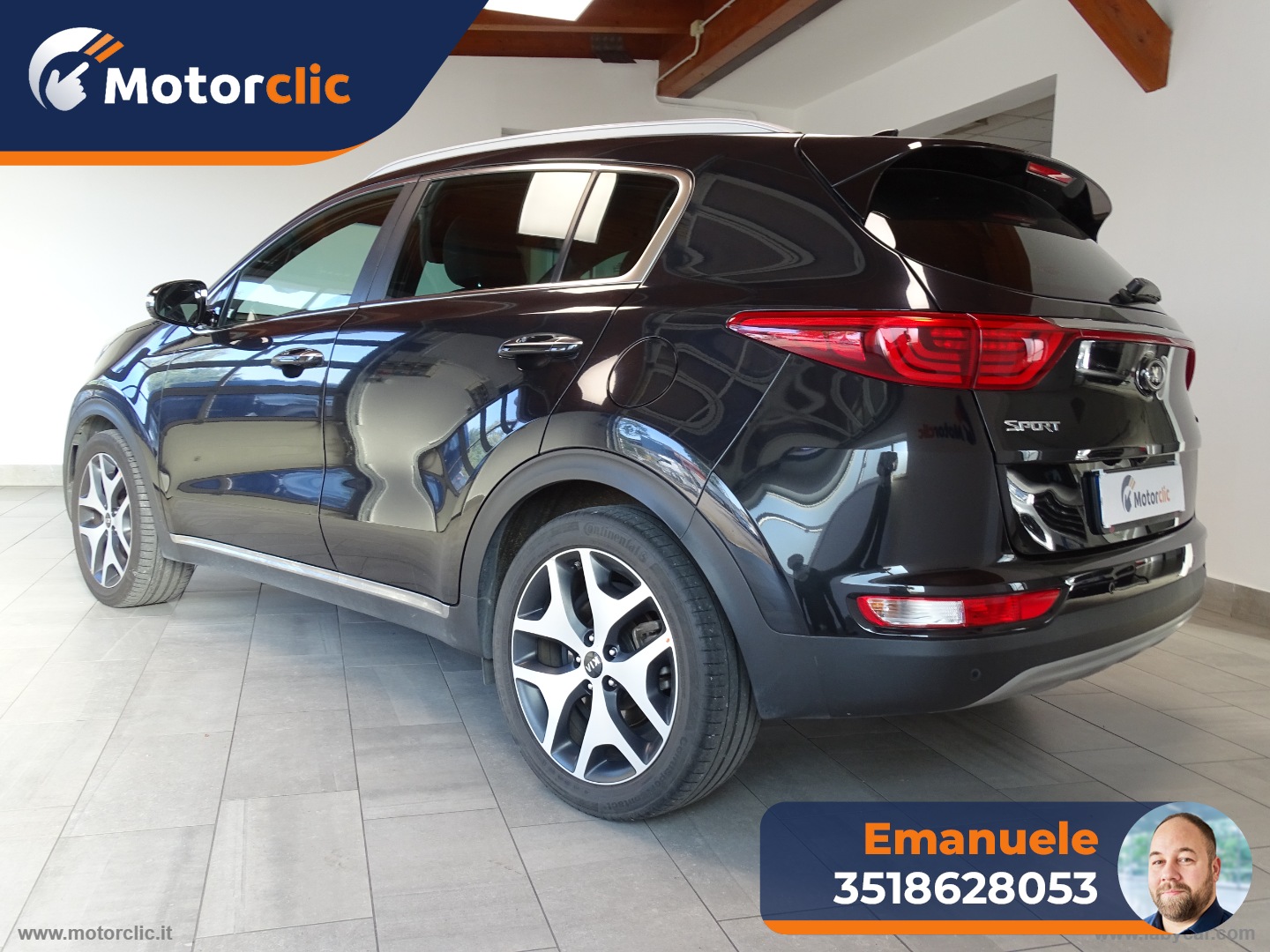 Sportage 1.7 CRDI 141CV DCT7 2WD GT Line - immagine 3