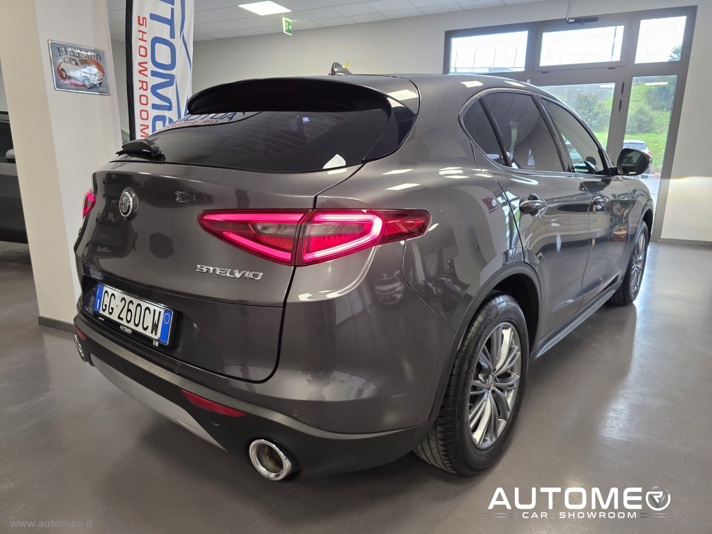 Stelvio 2.2 T.diesel 190 CV AT8 Q4 Bus. UNICO PROPRIETARIO - immagine 3