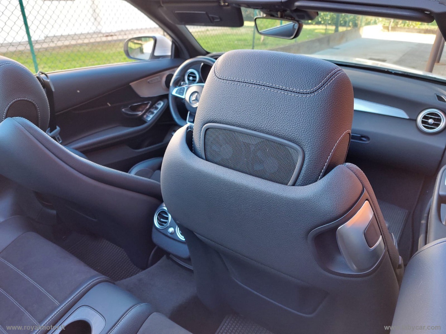 C 180 Cabrio Premium Plus UNICO PROPRIETARIO - TUTTI TAGLIANDI MERCEDES - immagine 4