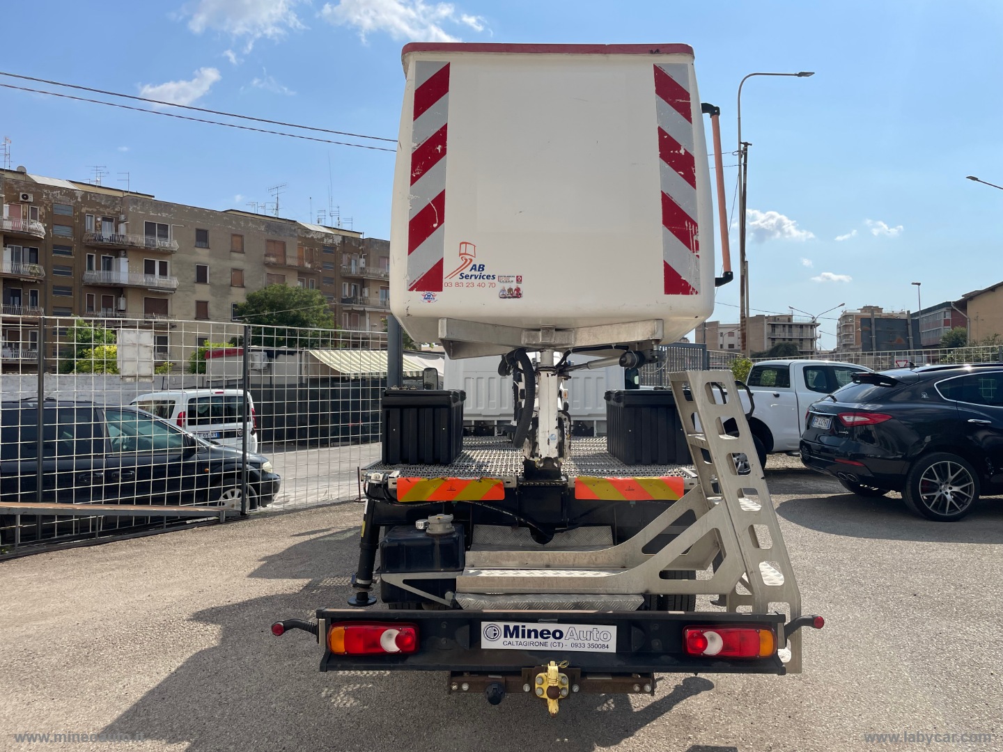 Maxity 120CV 2.5 DXi CESTELLO PIATTAFORMA AEREA - immagine 4