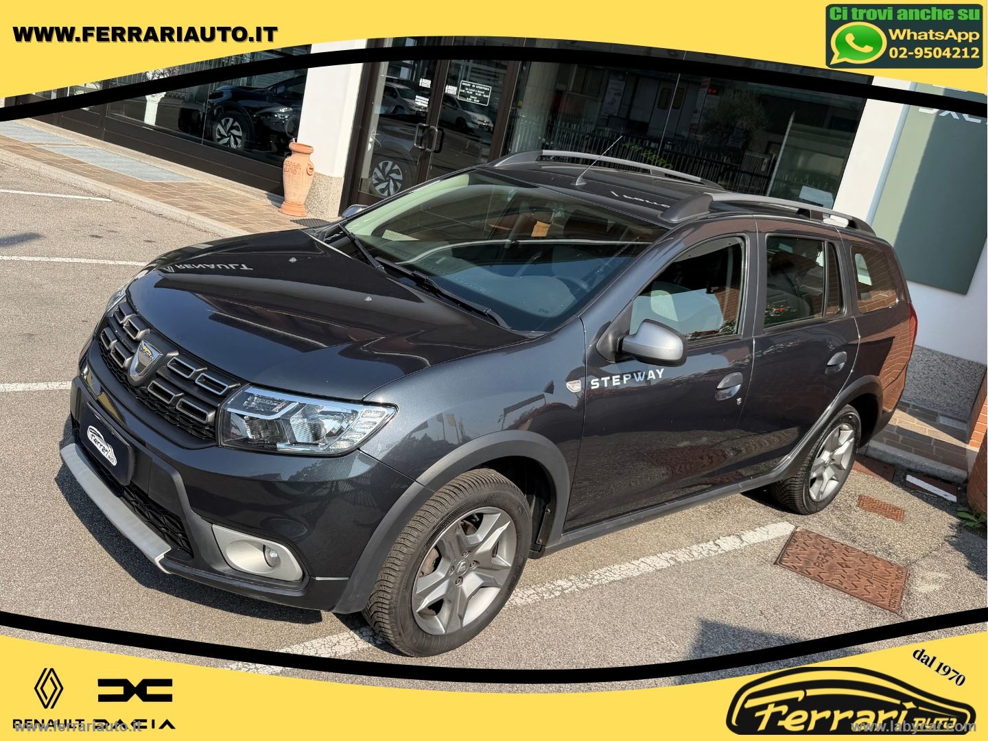 Logan MCV Stepway 1.0TCe 12V 100CV ECO-G SOLO 36000 KM!! - immagine 4