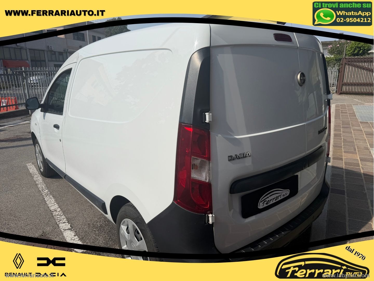 Dokker SCe 110 CV GPL Furgone SOLO 44.000 KM!! - immagine 4