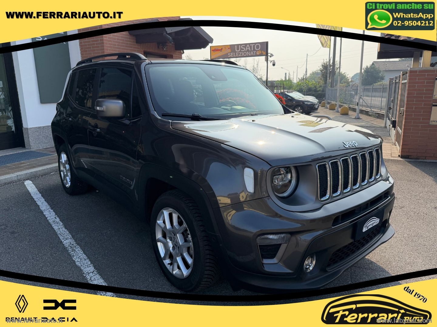 Renegade 1.0 T3 Limited UNIPROPRIETARIO - immagine 4