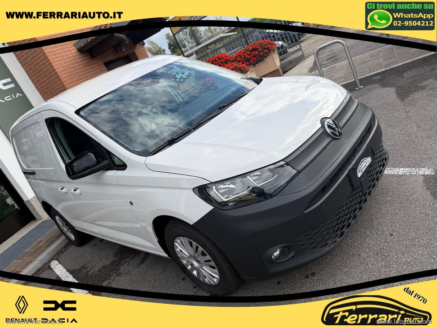 Caddy 2.0 TDI 75 CV Furgone Business KM ZERO - immagine 4