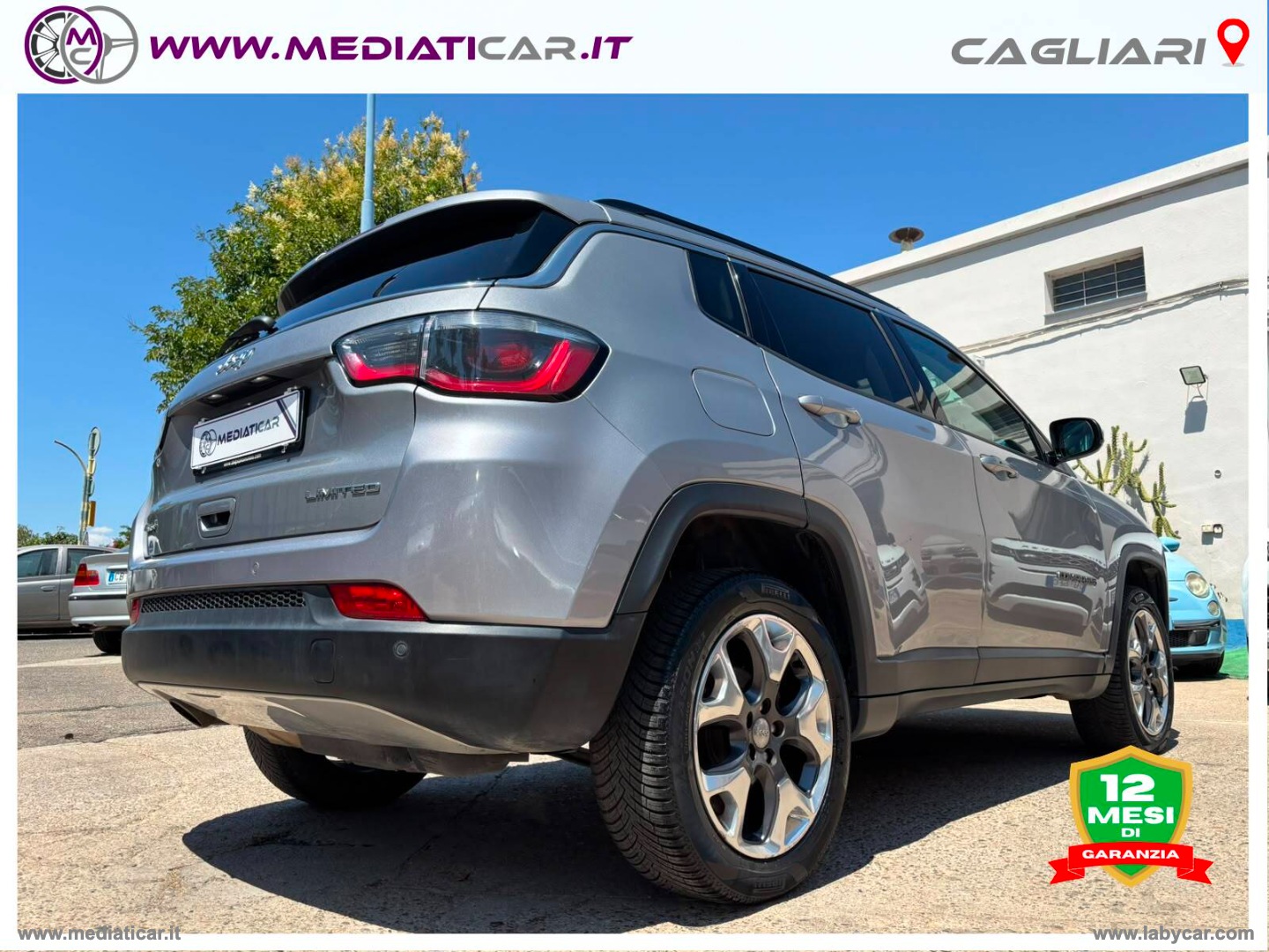 Compass 2.0 Mjt II aut. 4WD Limited - immagine 4