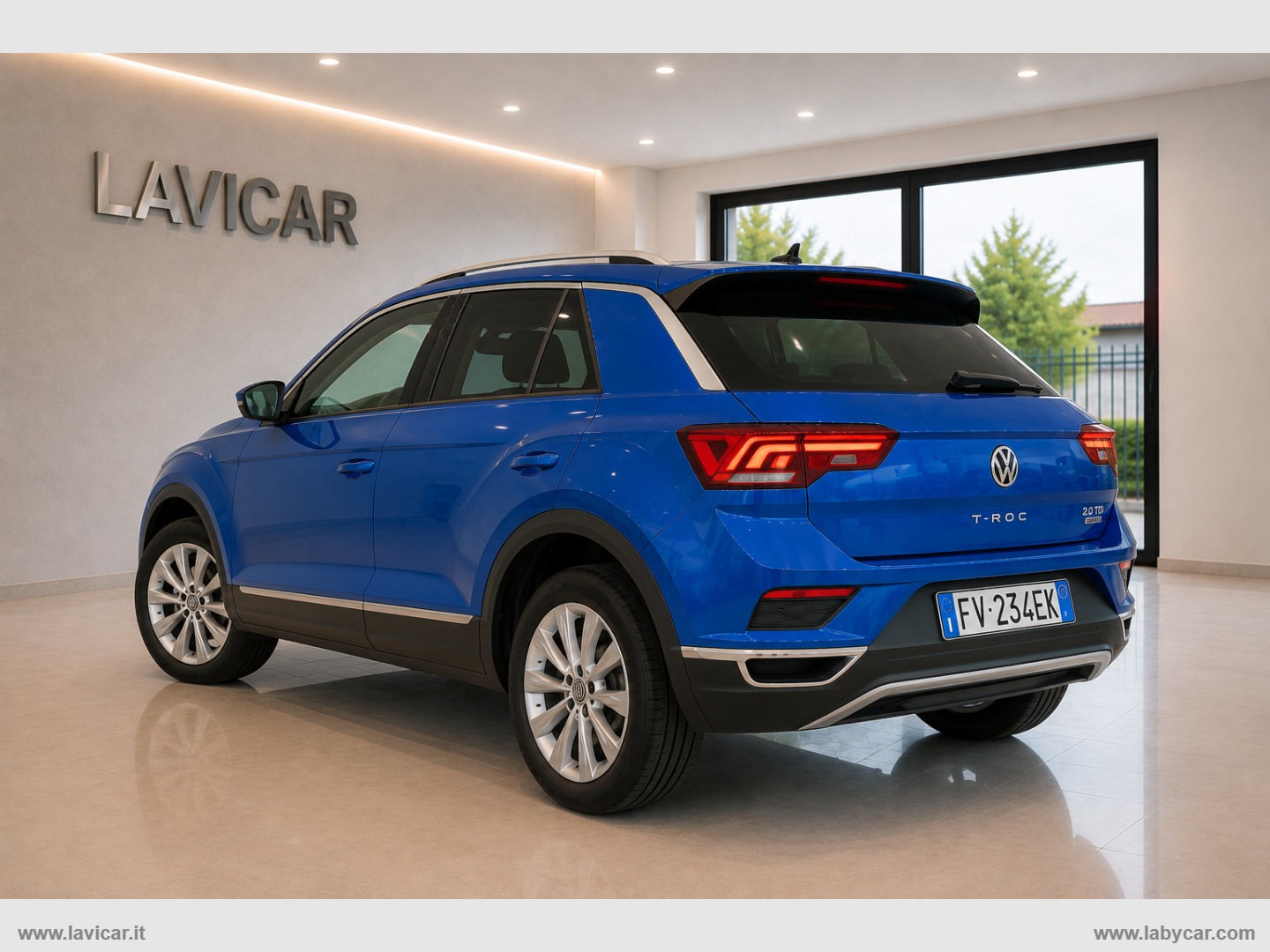 T-Roc 2.0 TDI 150 DSG 4MOTION Adv. BMT - immagine 4