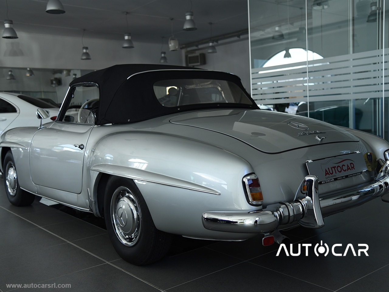 190 SL ASI MATCHING NUMBERS e MATCHING COLORS TARGA ORO - immagine 4
