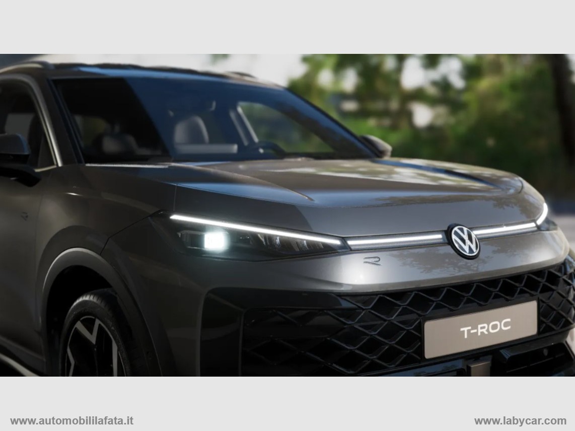 T-Roc 1.5 eTSI ACT 150 CV DSG R-Line KM ZERO - immagine 4