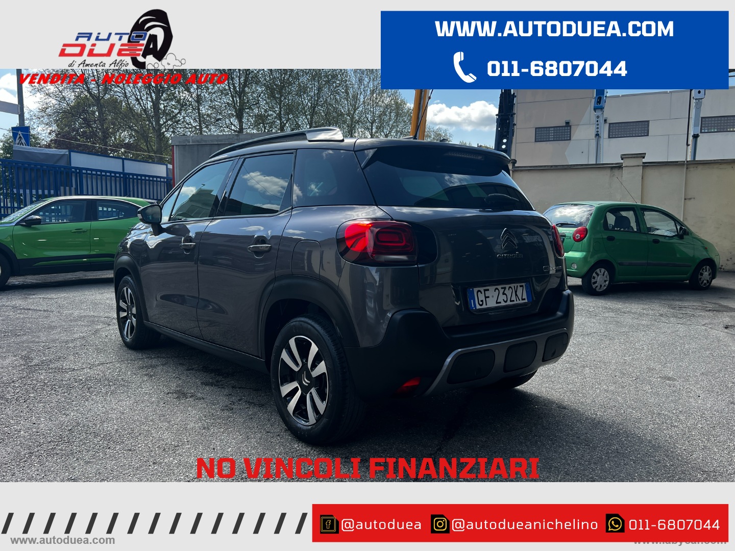 C3 Aircross BlueHDi 120 S&S EAT6 Shine NO VINCOLI FINANZIARI - immagine 4