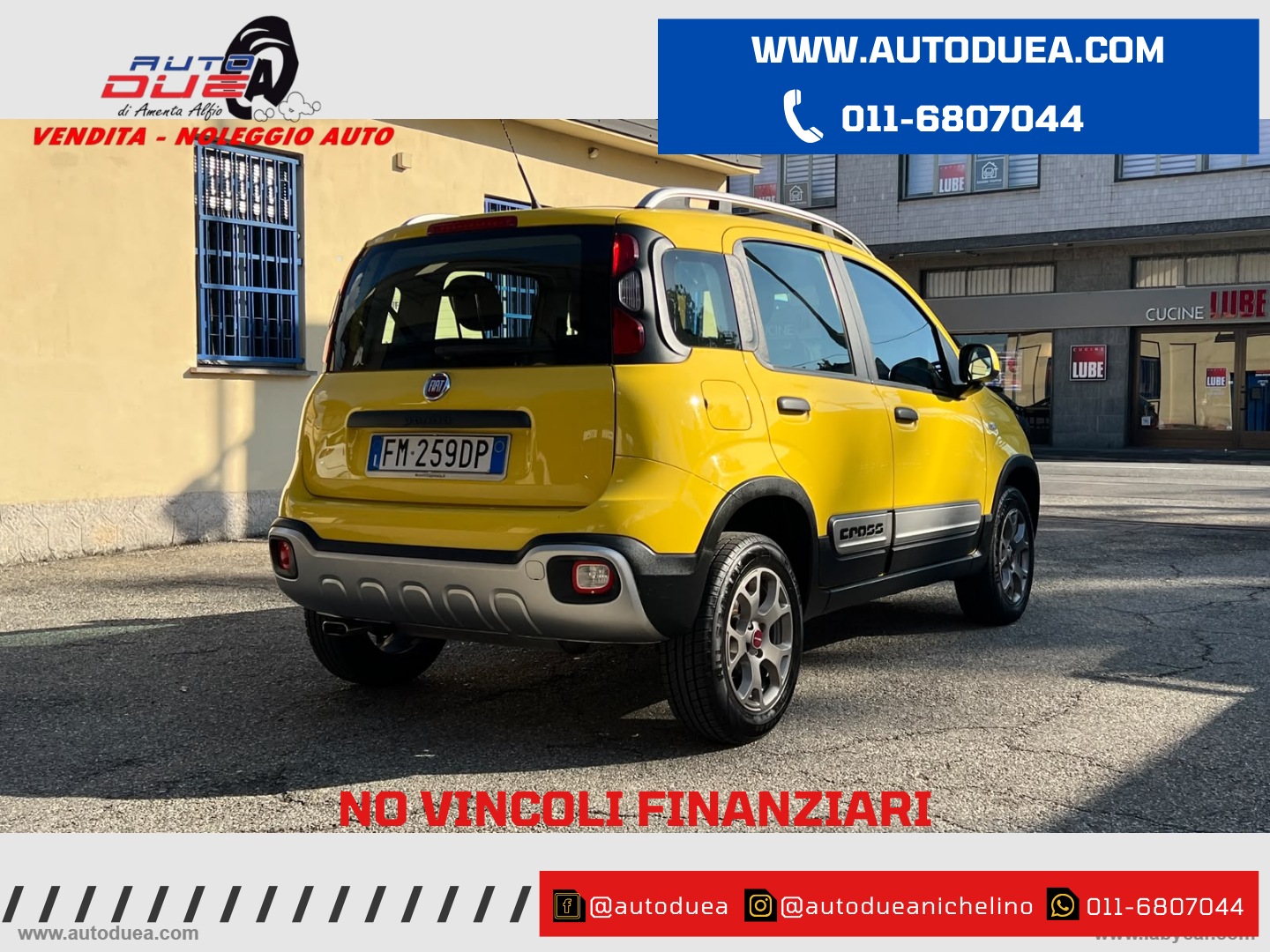 Panda Cross 1.3 MJT 95 CV S&S 4x4 - immagine 4