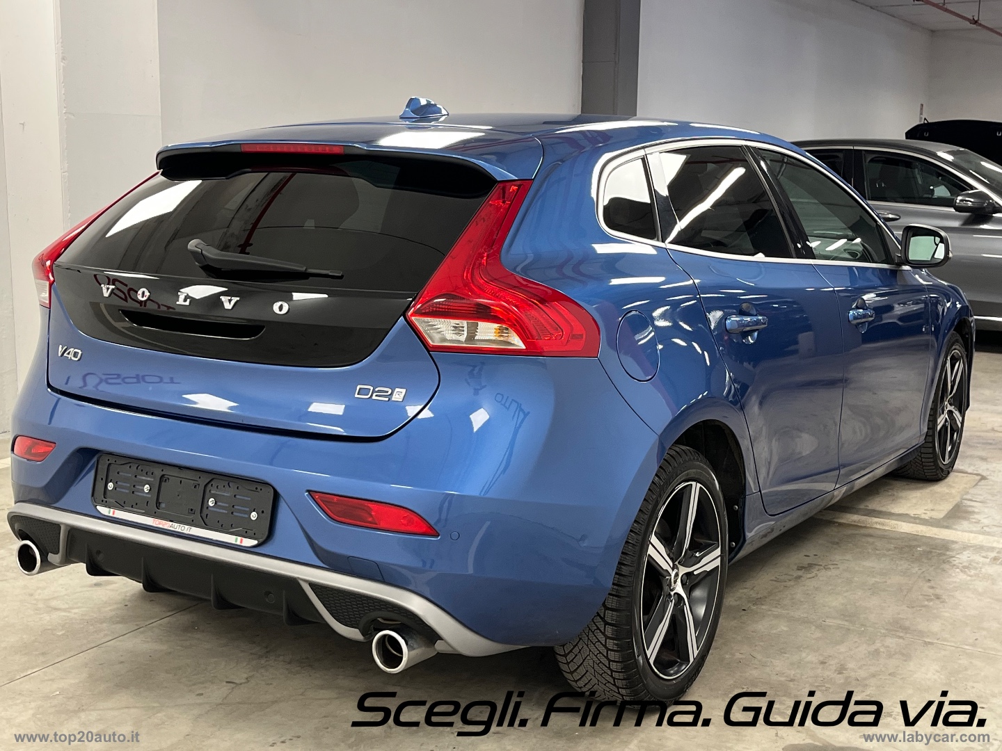 V40 D2 R-design FARI LED|DOPPIO SCARICO - immagine 4
