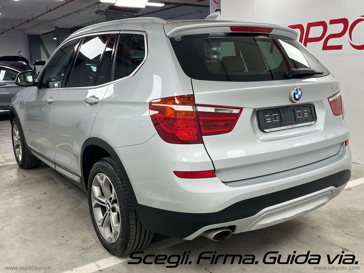 X3 XDrive20d XLine|PELLE TOTALE|8 GOMME - immagine 4
