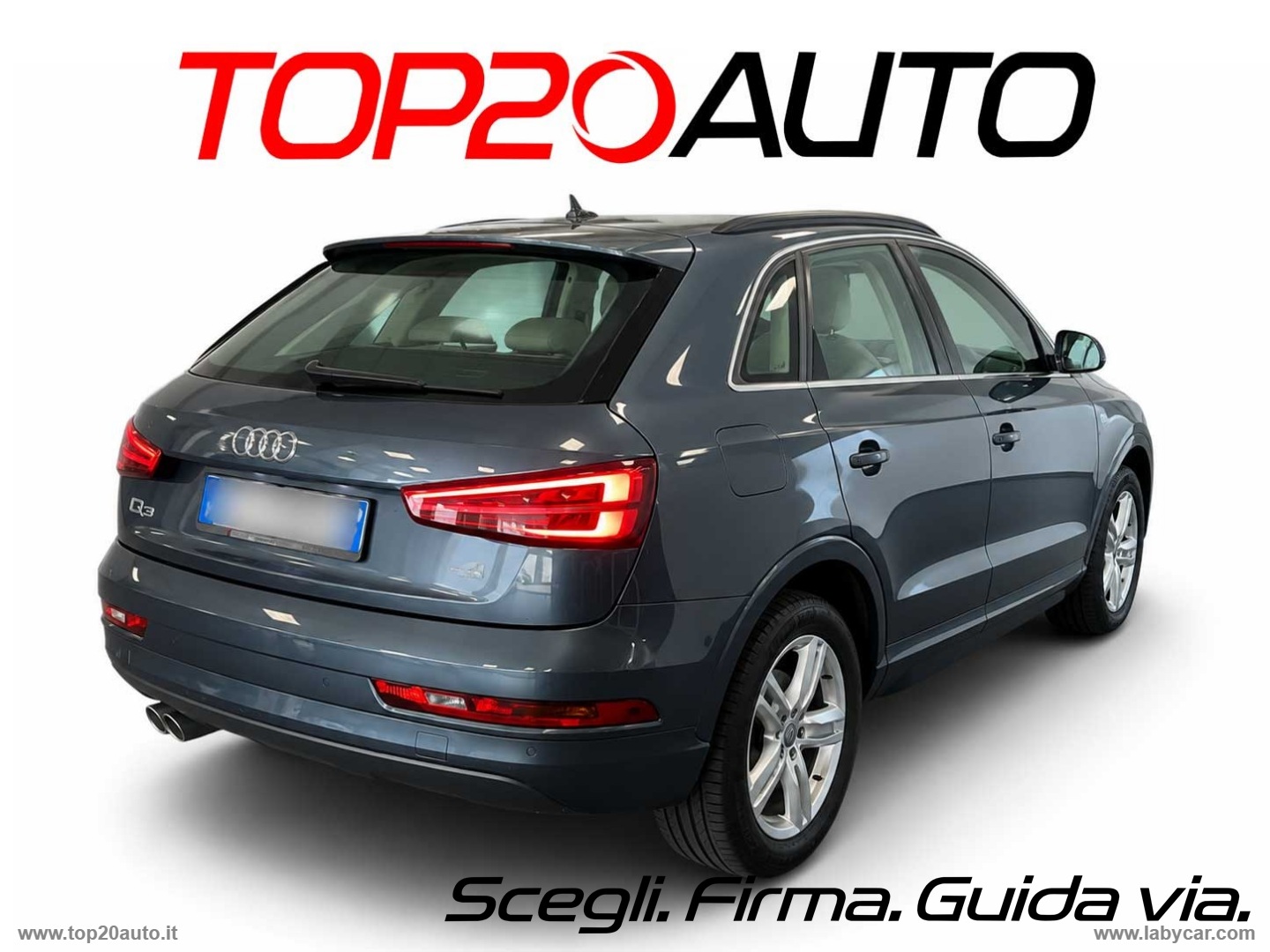 Q3 2.0 TDI 120CV Business|TETTO|PELLE|MANUALE - immagine 4