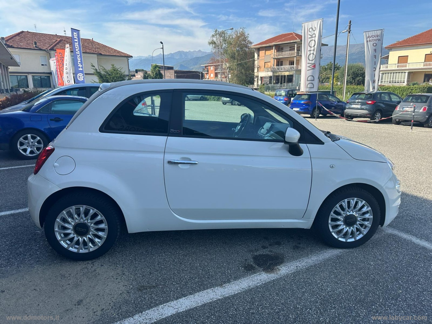 500 C 1.0 Hybrid Lounge NEOPATENTATI CABRIO - immagine 4