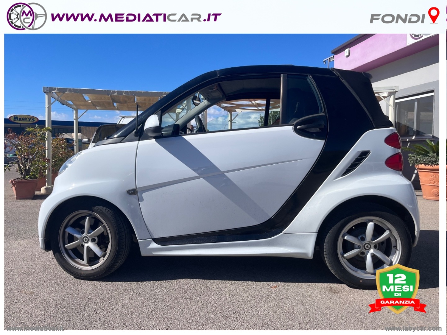fortwo 1000 52 kW MHD cabrio passion - immagine 4