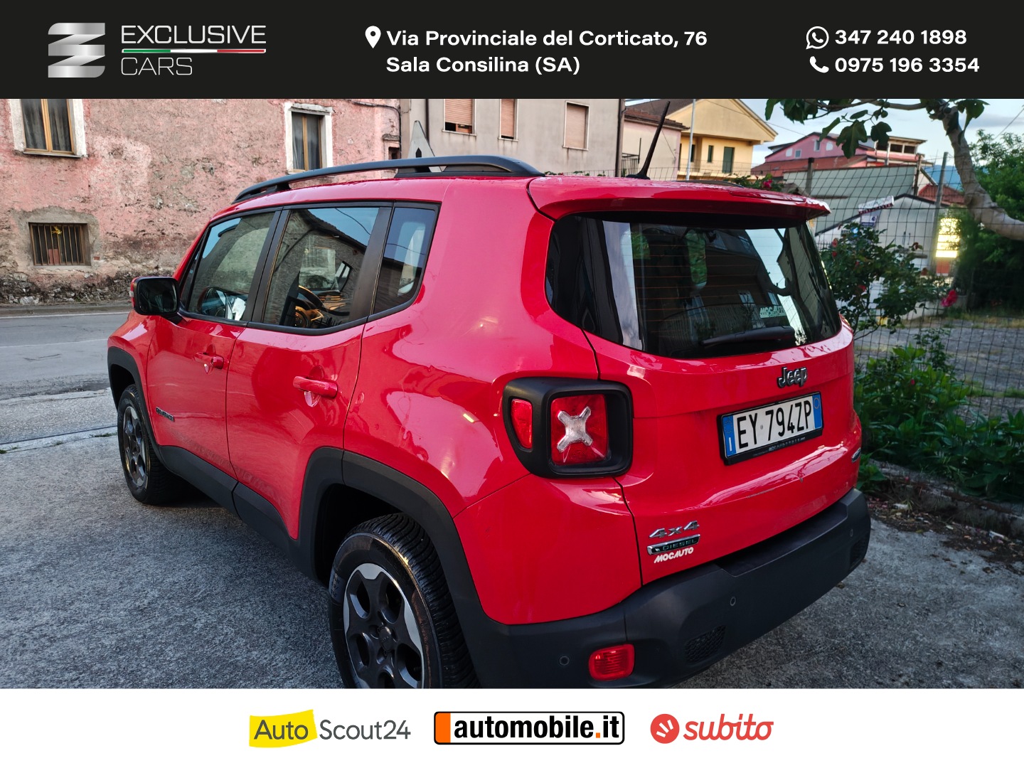 Renegade 2.0 Mjt 140 CV 4WD AD. Limited GRANDINATA - immagine 4