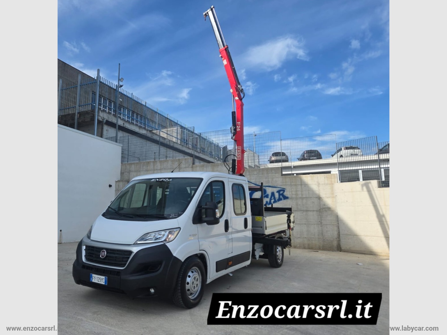 Ducato 33 2.3 MJT 130CV PLM-DC Cabinato GRU - immagine 4