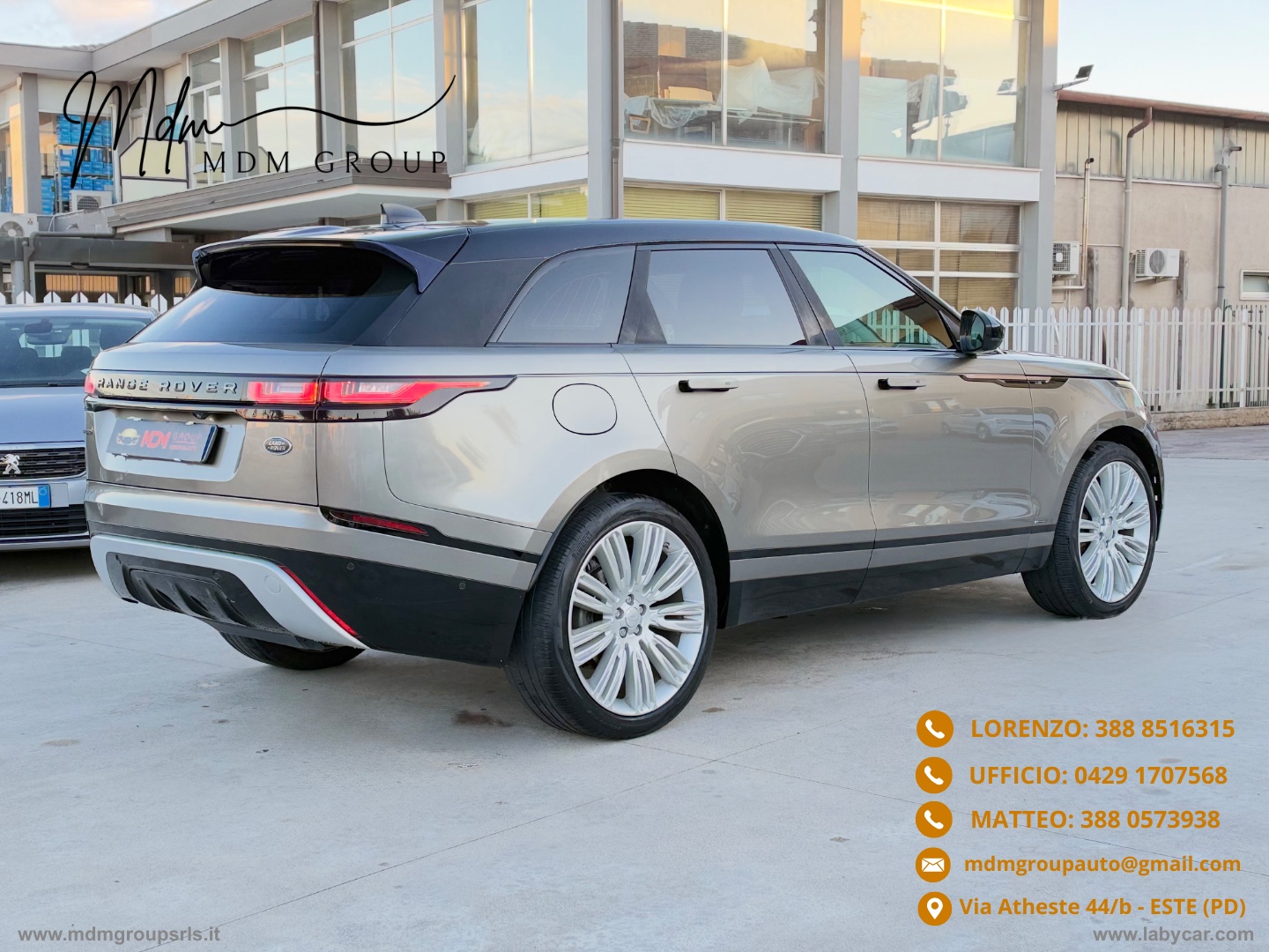 RR Velar 2.0D 240 R-Dynamic HSE MOTORE SOSTITUITO - immagine 4