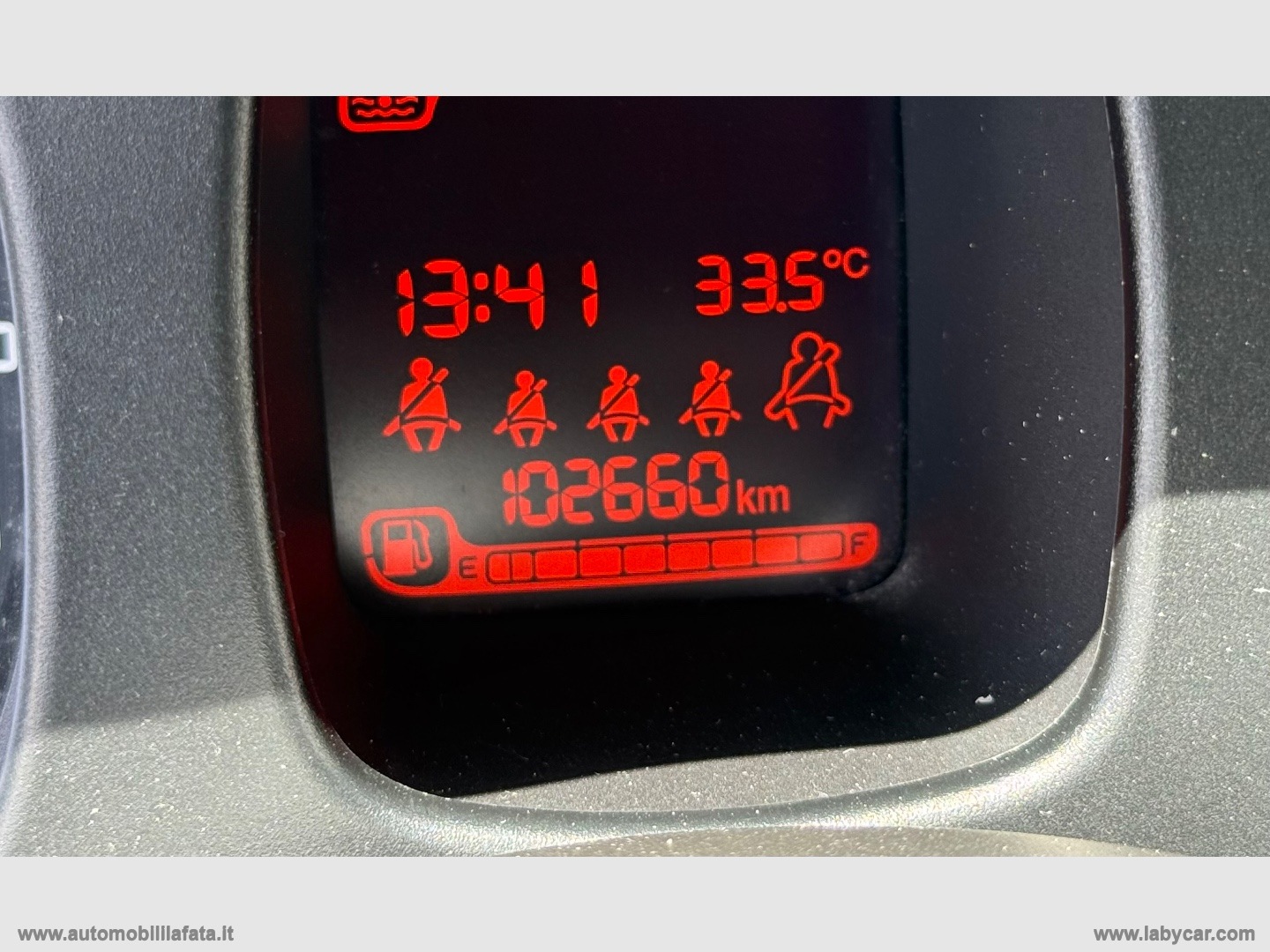 Panda 1.3 MJT 95 CV S&S Lounge 2017 CON KM 118.000 - immagine 4