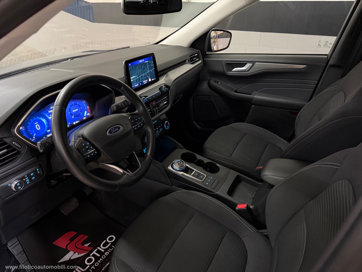 Kuga 1.5 EcoBlue 120 CV aut. 2WD ST-Line KM CERTIFICATI  38.209 - PARCHEGGIO AUTO FULL - immagine 5