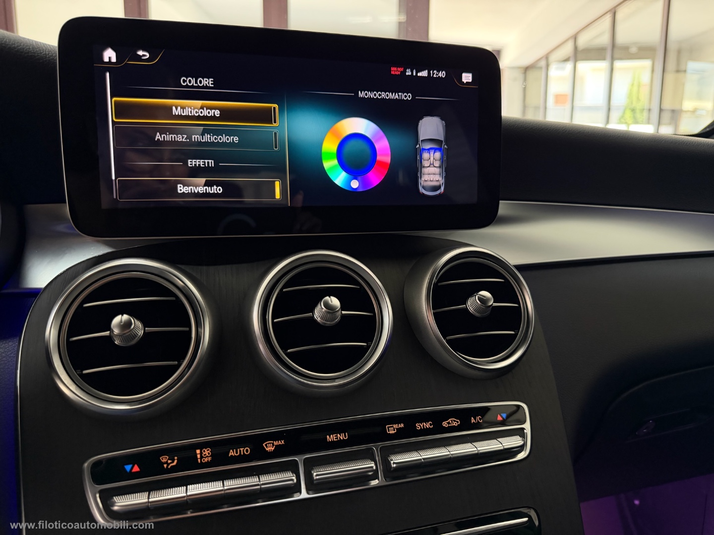 GLC 300 d 4Matic Coupé Premium Plus TETTO APRIBILE- GANCIO TRAINO - LUCI AMBIENT - immagine 5