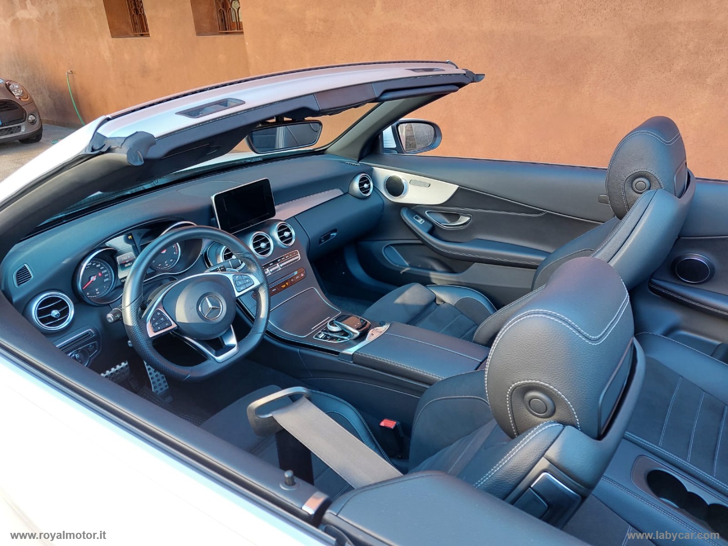 C 180 Cabrio Premium Plus UNICO PROPRIETARIO - TUTTI TAGLIANDI MERCEDES - immagine 5
