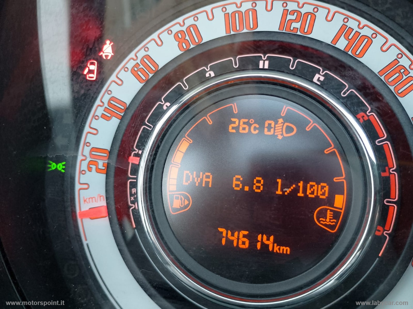 500 C 1.2 Lounge SOLO KM 74000 - immagine 5
