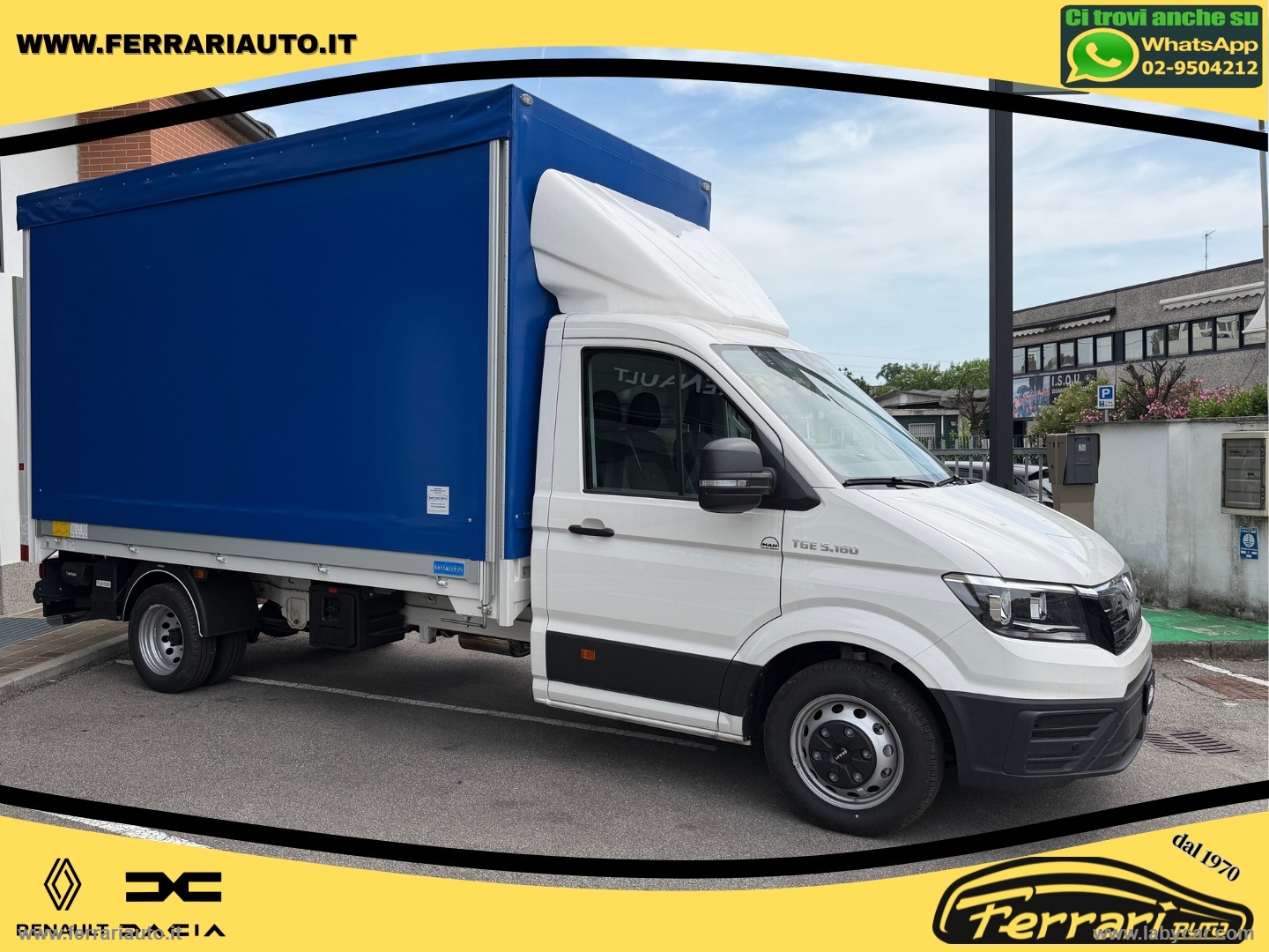 TGE 5.160 2.0TDI163L3RWD CENTINA+SPONDA IDRAULICA KM ZERO - immagine 5