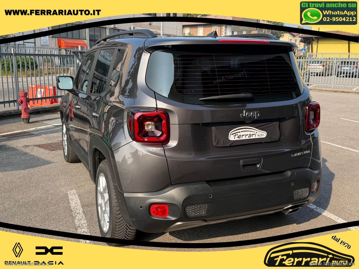 Renegade 1.0 T3 Limited UNIPROPRIETARIO - immagine 5