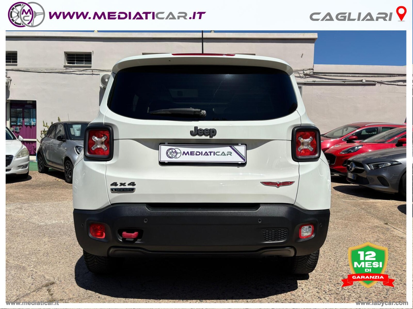 Renegade 2.0 Mjt 170CV 4WD AD.L. Tr.hawk - immagine 5