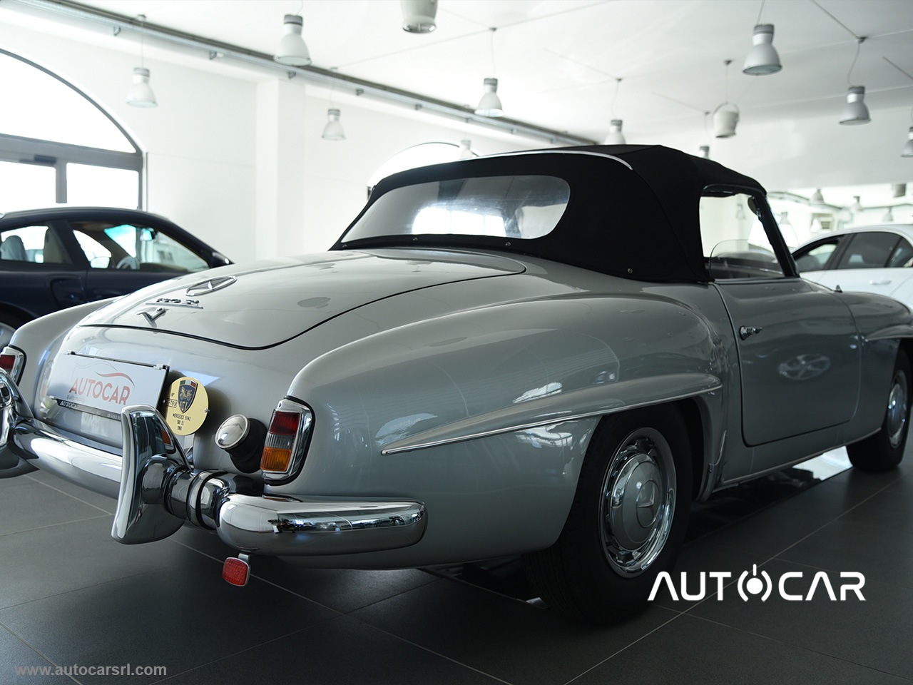 190 SL ASI MATCHING NUMBERS e MATCHING COLORS TARGA ORO - immagine 5