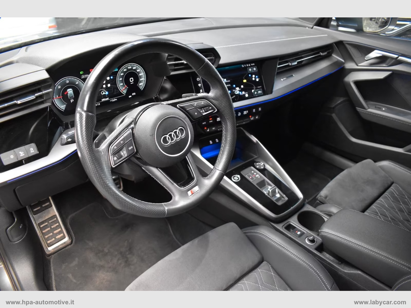 A3 Sportback S-line 2.0TDI S-tronic LED PELLE NAVI AMBIENTE - immagine 5